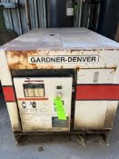 Garner-Denver Air Compressor, with Vertical Air Receiving Tank