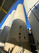 Mueller 40,000 Gal. Jacketed Silo, Design Pressure 150 PSI @ 100 F, with S/S Alcove, Glycol Jacket/R