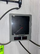 Anderson Chart Recorder, M/N AJ-300, with, In-Line Flow Meter, Clamp Type Inlet/Outlet