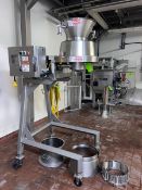 Urschel Shredder, M/N CC-D, S/N 4135, with Baldor 7.5 Motor, 1775 RPM Motor, Mounted on S/S Portable