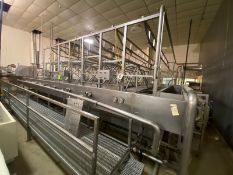 S/S Cheese Cage System, with S/S Cages & Traugh, with Associated S/S Filters, Pumps, & Platforms