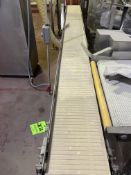 Straight Section of Conveyor, with Aprox. 14” W Belt, Overall Length: Aprox. 168” L, Mounted on S/
