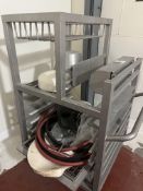 (3) S/S Carts with Contents