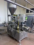 8-Station Rotary Tub Filler, with S/S Infeed Funnel & Tamper Evident Seal Station with Film