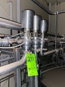 (3) 2” S/S In-Line Air Valves
