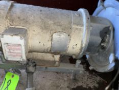 5 hp Centrifugal Pump, with Baldor 1780 RPM Motor, 208-230/460 Volts, 3 Phase (LOCATED IN MANTECA,