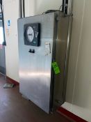Single Door S/S Control Panel, Anderson Chart Recorder, M/N ACR 700, with Allen-Bradley PLC &