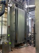 S/S Plate Heat Exchanger, with Aprox. 127” Tall Plates