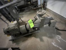 5 hp Positive Displacement Pump, Mounted on S/S Frame (LOCATED IN MANTECA, CA)