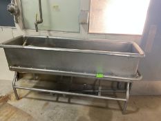 S/S COP Spray Jet, Internal Dims.: Aprox. 6 ft. L x 2 ft. W x 2 ft. Deep, Mounted on S/S Frame (