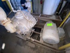 Mycom 6-Cylinder Reciprocating Ammonia Compressor, M/N N8WA, with 100 hp Motor 230/460 Volts, 3 Phas