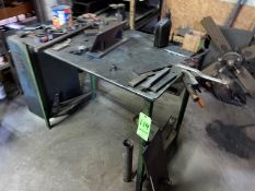 Shop Table, Mounted on Legs (LOCATED IN CORRY, PA)