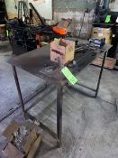 Shop Table, Mounted on Legs (LOCATED IN CORRY, PA)