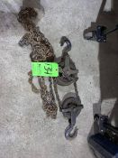 Chain & Pulley System (LOCATED IN CORRY, PA)