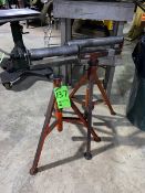 (2) Pipe Stand with Rollers (LOCATED IN CORRY, PA)