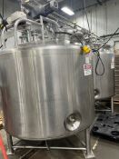 TK21 --- 1x Used- DCI Jacketed Tank, 900 Gallon, 316L Stainless Steel, Vertical. Approximate 72