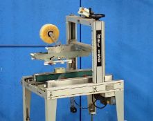Used Bel 150 Top and Bottom Box Taper / Sealer, S/N 150-9628 Voltage 120 V AC, Single Phase, 60 Hz