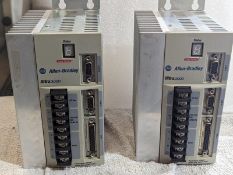 ALLEN-BRADLEY Ultra 3000 Servo Drives (Lot of 2); Model 2098-DSD-010 (Located Charleston, SC)