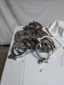(46) Tri-Clamp Clamps -- (25) 4
