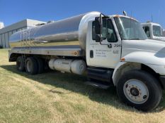 Walker 4,750 Gal. Capacity Stainless Tanker, S/N BPC-9818, S/S Construction, Complete with