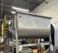 100 cu.ft. S/S Double Ribbon Blender (Located Florham Park, NJ)