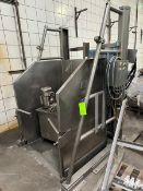 S/S HYDRAULIC TOTE DUMP WITH HYDRAULIC UNIT 44 IN L 49.5 W 65 H