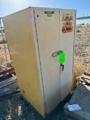 JustRite Double Door Flammable Cabinet, 60 Gal. Capacity (RIGGING, LOADING, & SITE MANAGEMENT FEE: