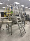 Aluminum Step Over Platform (LOCATED IN FREDERICK, MD)