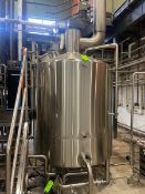 2014 JVNW 15 BBL (465 GAL.) S/S Vertical Jacketed Mix Tank, S/N 22891, 109 PSI int. Press @ 300 F, 0