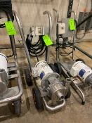 3 hp Centrifugal Pump, with Baldor 3450 RPM Motor, 230/460 Volts, 3 Phase, Mounted on S/S Portable