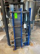 Stainless Steel plate and Frame heat exchanger. Manufactured by Mueller. Model AT40LF-80. Serial #