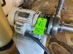 3 hp Centrifugal Pump, with Sterling Motor (LOCATED IN FREDERICK, MD)