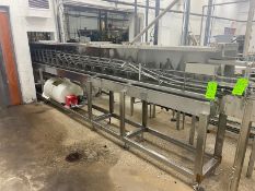 S/S Glass Bottle Orientor, Mounted on S/S Frame (LOCATED IN FREDERICK, MD)