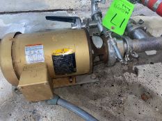 1 hp Centrifugal Pump, with Baldor 3450 RPM Motor, 230/460 Volts, 3 Phase (LOCATED IN FREDERICK,