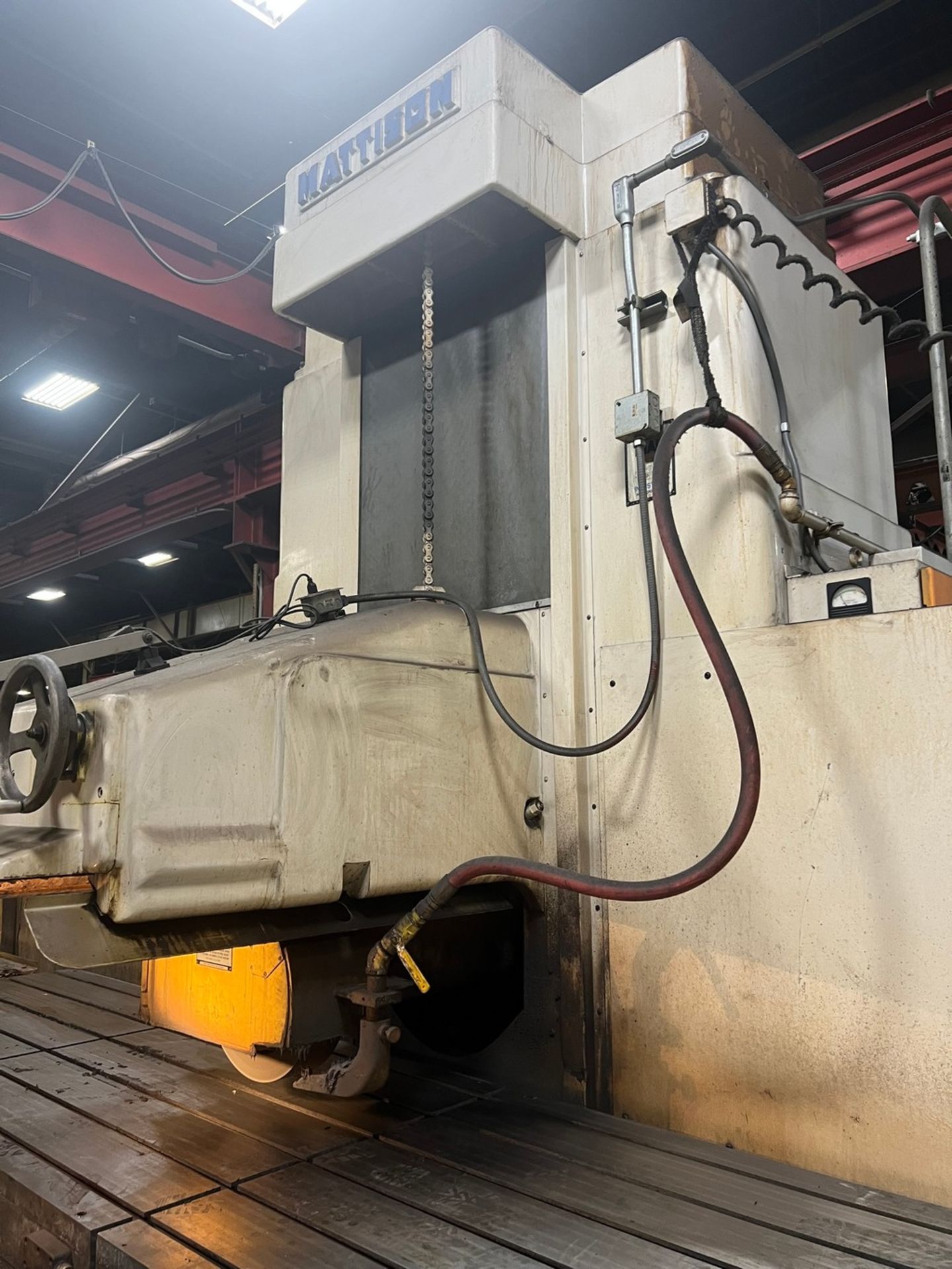 42" x 144" Mattison Horizontal Surface Grinder - Image 5 of 12