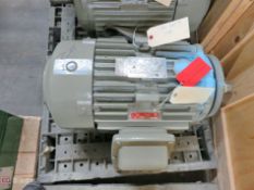 GE SKS256CA105 electric motor, 20-HP