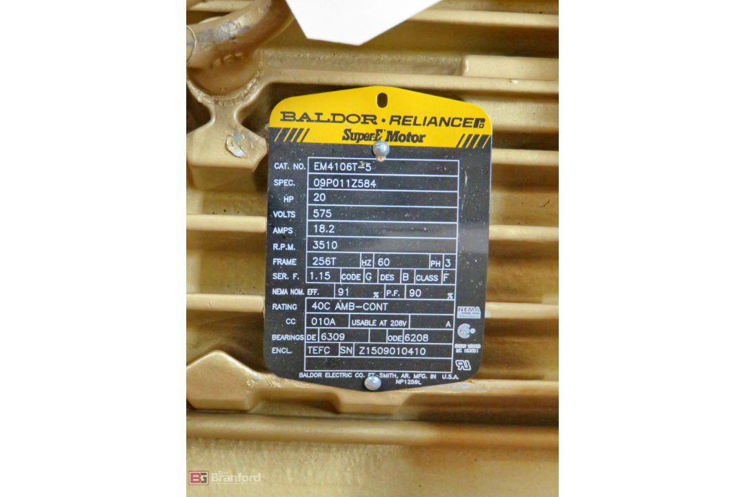 Baldor 20-HP electric motor - Image 3 of 4