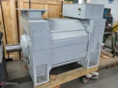 Ward Leonard 3,000-HP electric motor, 4,000-volt, 1,000-amp, 6” diameter shaft