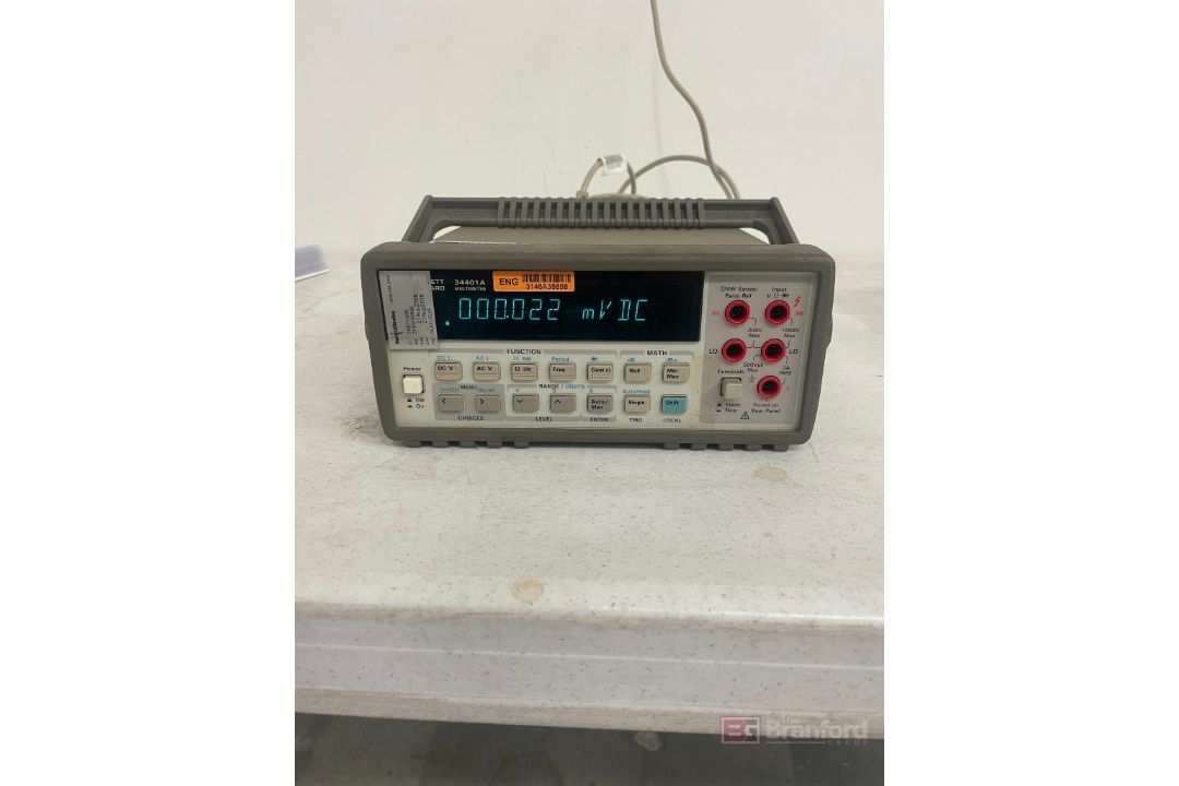 Hewlett Packard 34401A Multimeter - Image 1 of 3