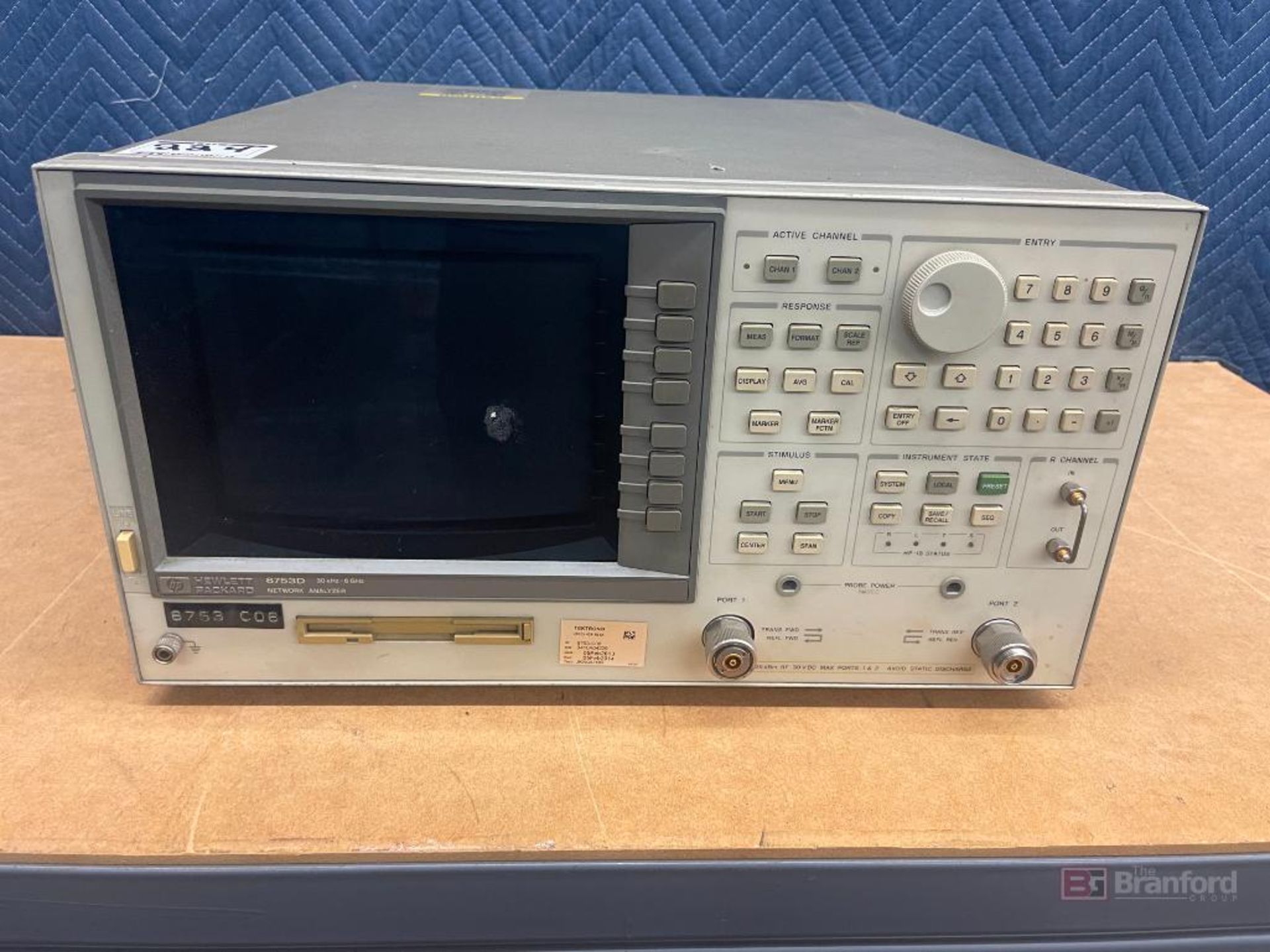 Hewlett Packard 8753D Network Analyzer - Image 3 of 3