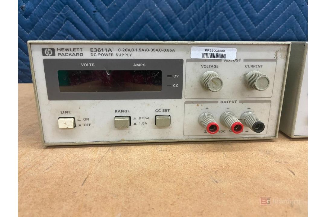 (2) Hewlett Packard E3611A DC Power Supplies - Image 3 of 3
