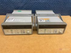 (2) Agilent 34970A Data Acquisition/ Switch Units