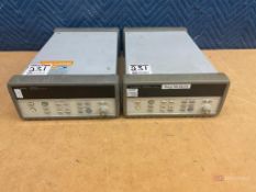 (2) Agilent 34970A Data Acquisition/ Switch Units