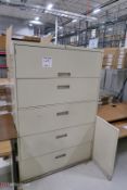 4-Drawer Top Shelf Filing Cabinet (No Content)
