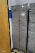 Penco 4-Door Locker Section