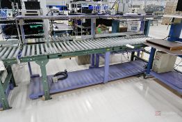 Roller Conveyor w/ Custom Shelf