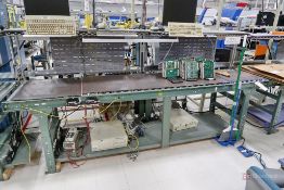 Roller Conveyor w/ Custom Shelf