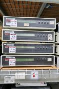 Lot of (3) TAS 3508A modem test switches, (1) TAS 240 voiceband subscriber and loopemulator
