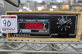 Omega 650 type J thermocouple thermometer