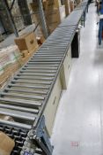 Multiple Sections Of Rolling Conveyor